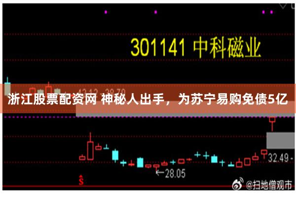 浙江股票配资网 神秘人出手，为苏宁易购免债5亿