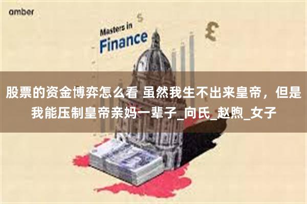 股票的资金博弈怎么看 虽然我生不出来皇帝，但是我能压制皇帝亲妈一辈子_向氏_赵煦_女子