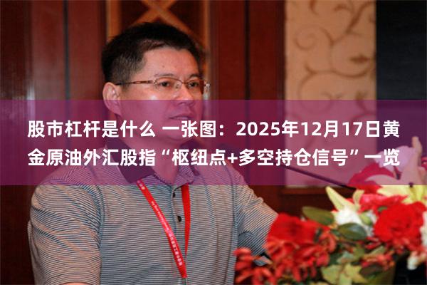 股市杠杆是什么 一张图:2025年12月17日黄金原油外汇股指“枢纽点+多空持仓信号”一览